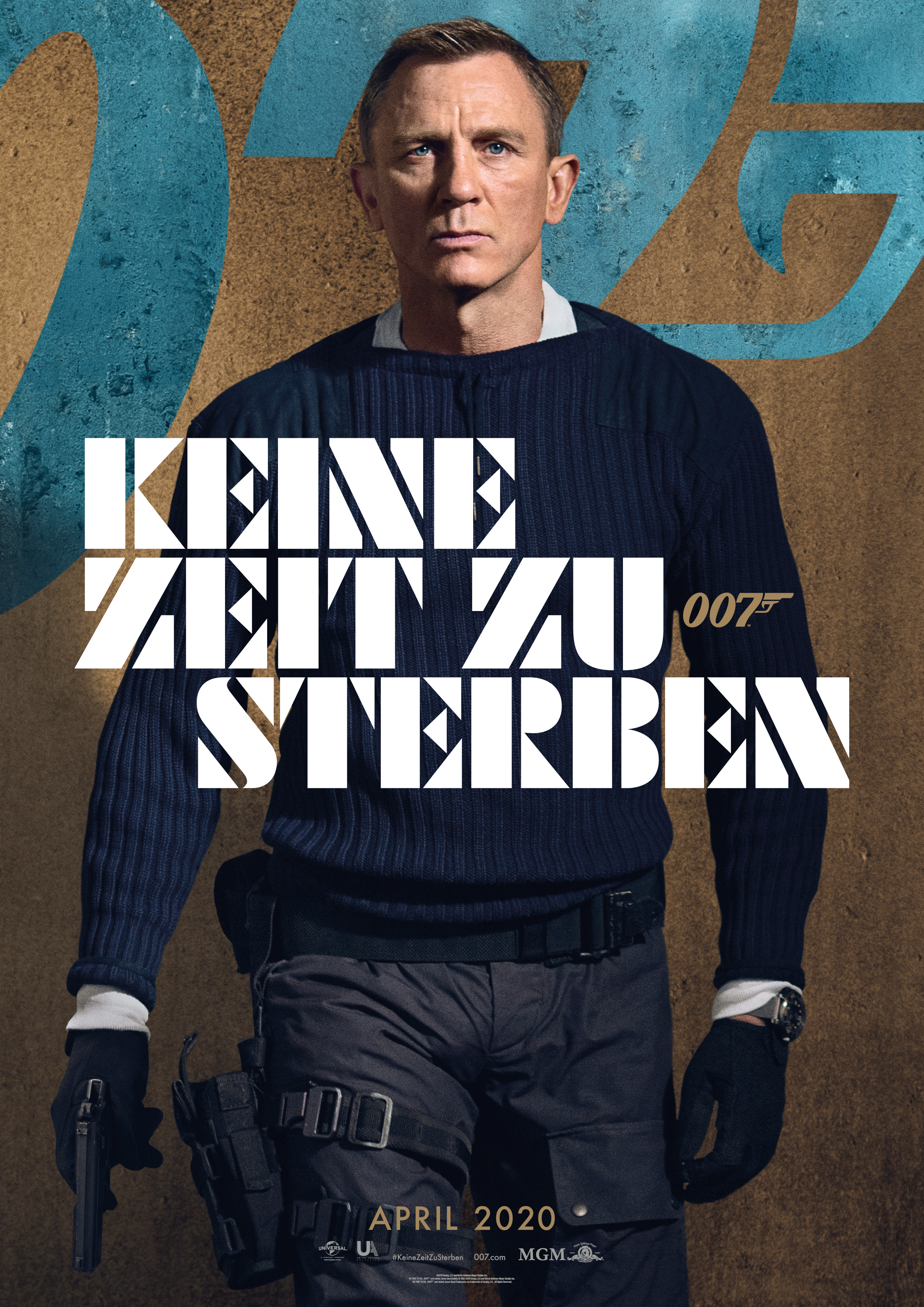 Das offizielle deutsche Teaser-Poster zu KEINE ZEIT ZU STERBEN (Print) © Universal Pictures Das offizielle deutsche Teaser-Poster zu KEINE ZEIT ZU STERBEN (Print) © Universal Pictures