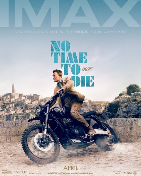 IMAX Poster NO TIME TO DIE