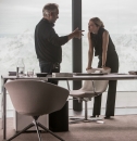 Mendes und Seydoux am Set in Österreich