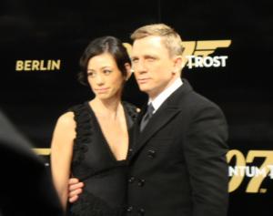 Daniel Craig mit seiner Freundin