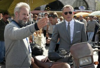 Regisseur Sam Mendes und Daniel Craig am Set von SKYFALL in der Türkei © Sony Pictures