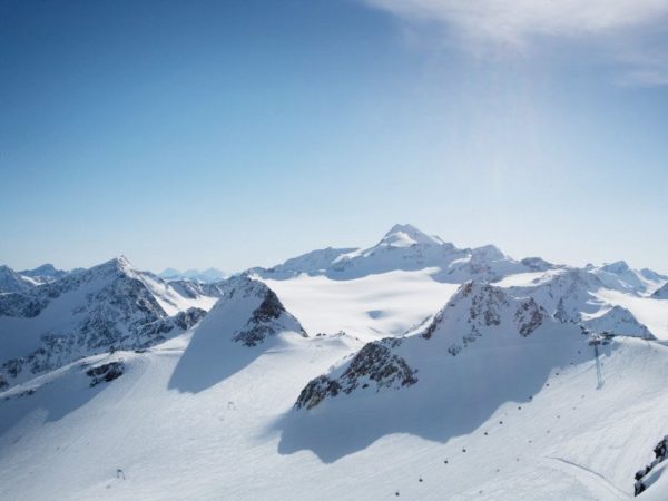 Der Rettenbachferner in den Ötztaler Alpen