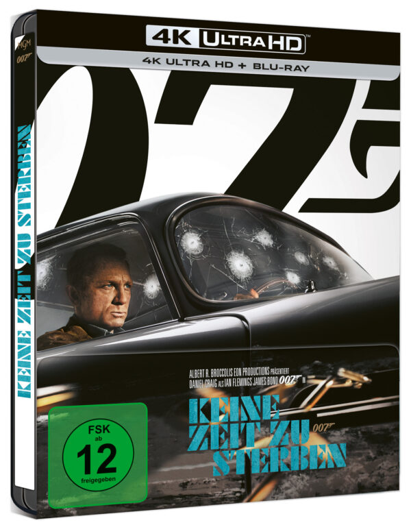 NO TIME TO DIE auf Blu-Ray und DVD