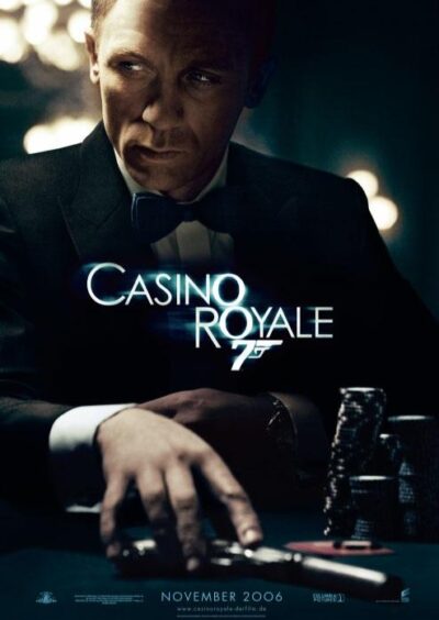 Das deutsche Kinoposter zu Casino Royale.